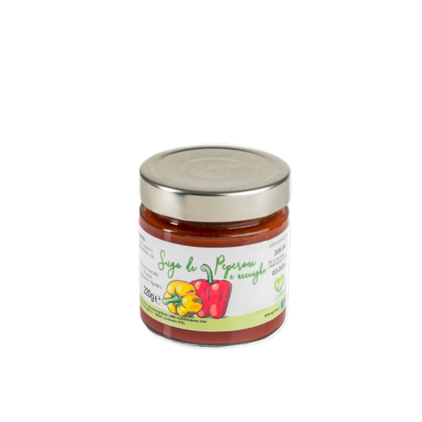 Sugo di peperoni e acciughe